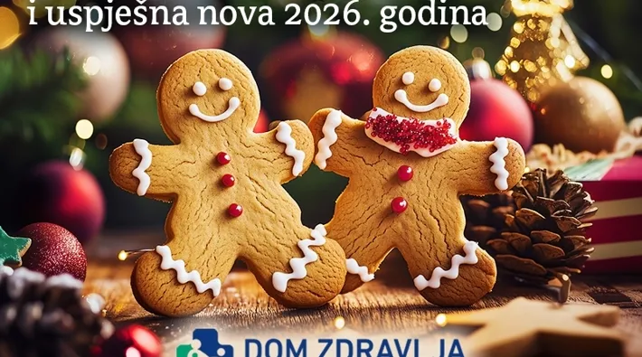 Sretan i blagoslovljen Božić  te zdravu i uspje&scaron;nu 2026. godinu